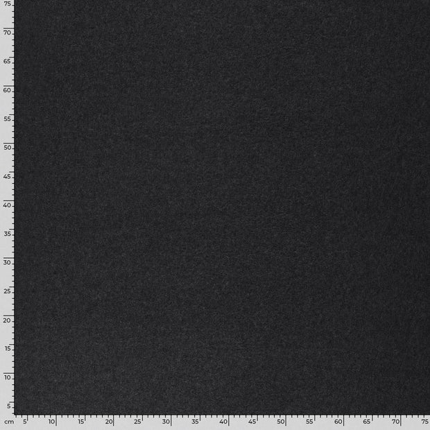 Microfleece fabric Unicolour Dark Grey