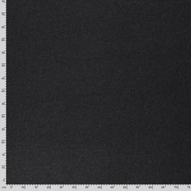 Microfleece fabric Unicolour Dark Grey
