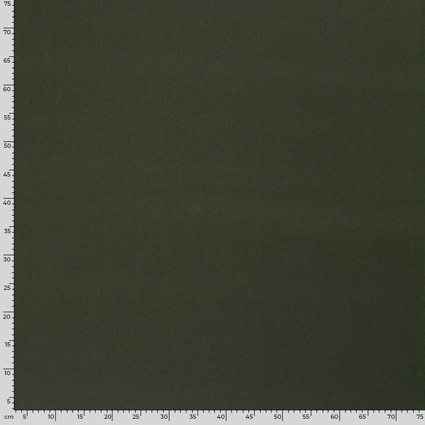 Moss Crêpe fabric Unicolour Dark Green