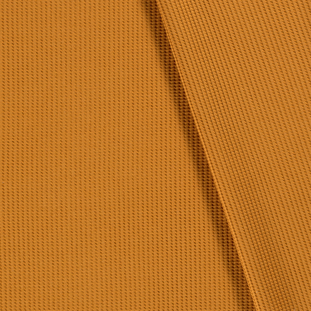 Knitted Waffle fabric Unicolour 