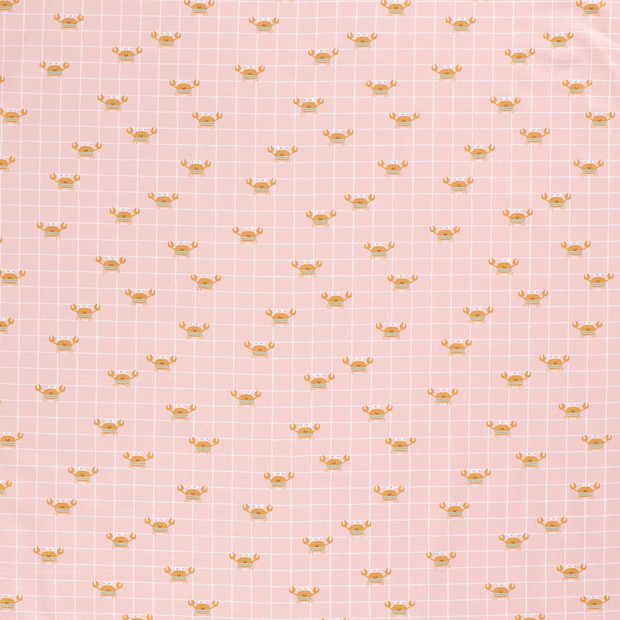 Cotton Jersey fabric Salmon soft 