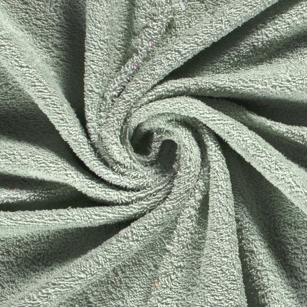 Terry Towelling fabric Unicolour Mint