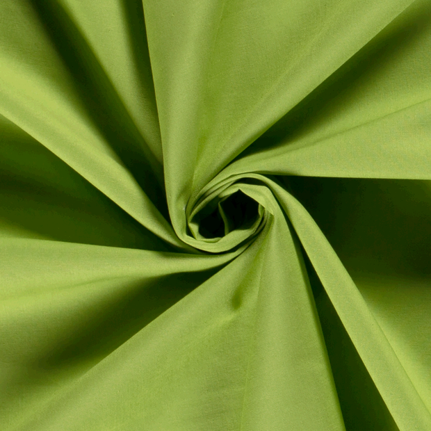 Cretonne fabric Unicolour Lime Green