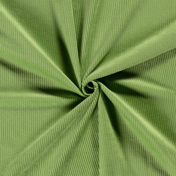 Corduroy 4.5w fabric Lime Green 