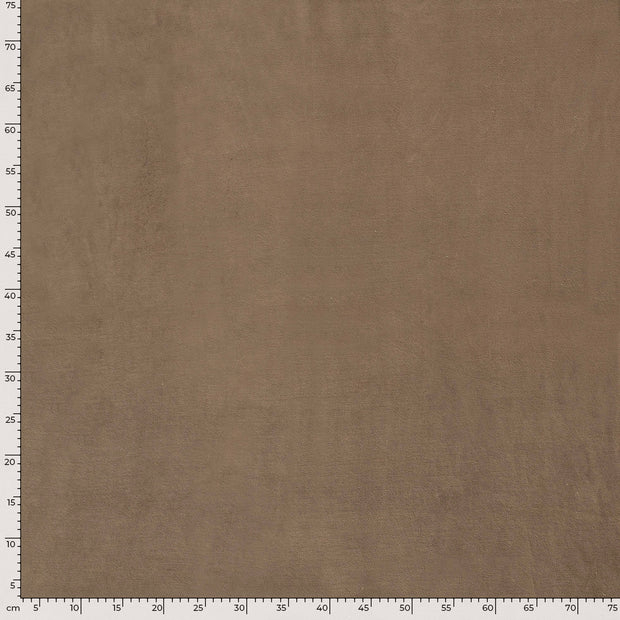 Nicky velours fabric Unicolour Olive Green