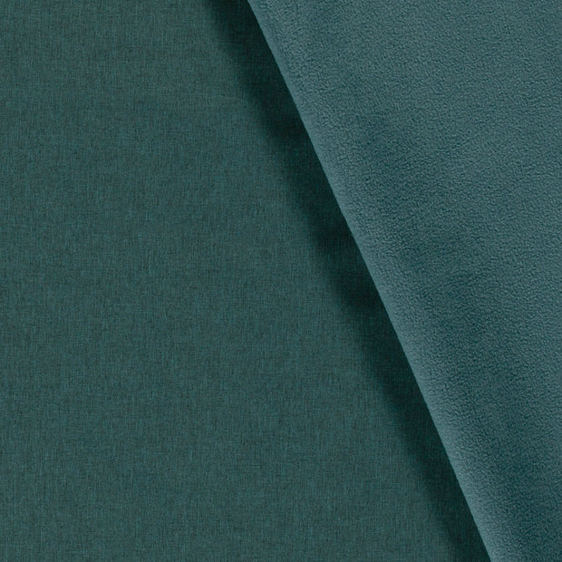 Softshell fabric Melange Petrol