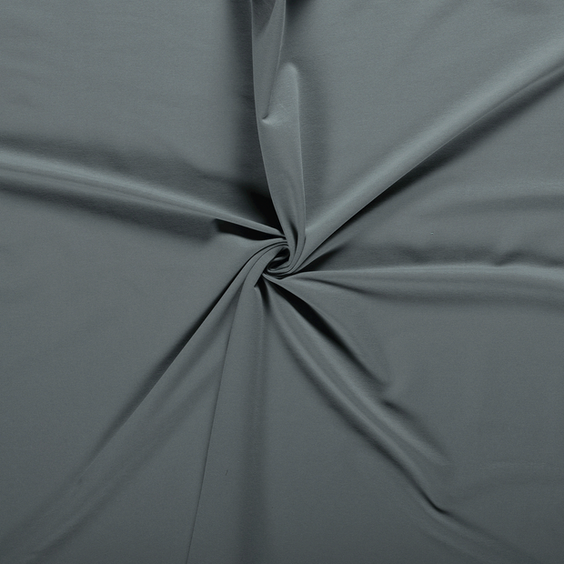 French Terry fabric Steel Blue 