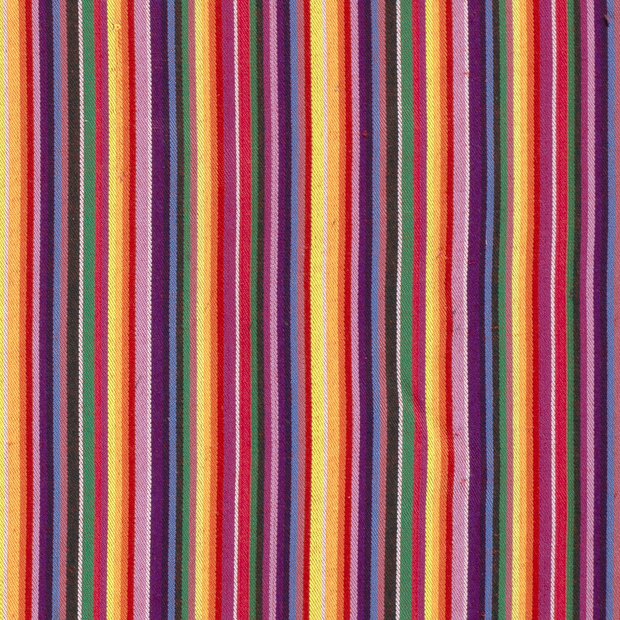 Jacquard stof Strepen Multicolor