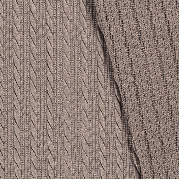 Heavy Knit fabric Cable 