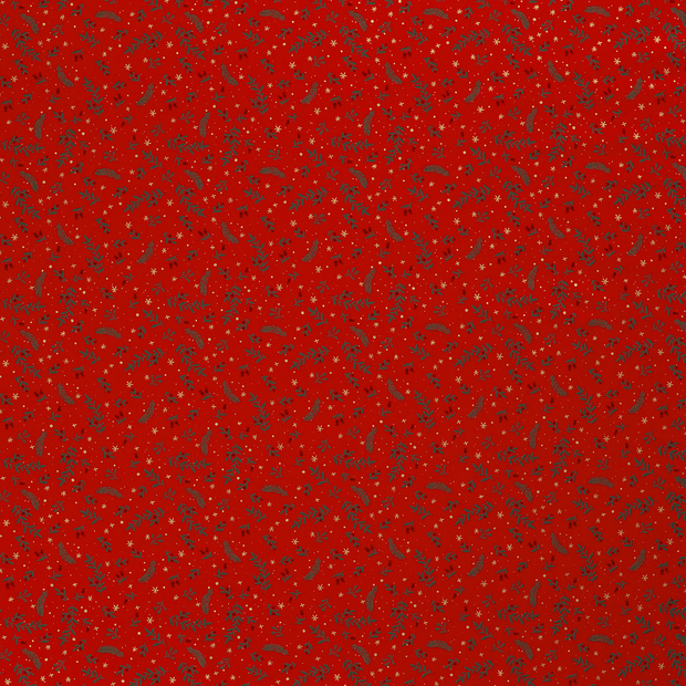 Cotton Poplin fabric Red 