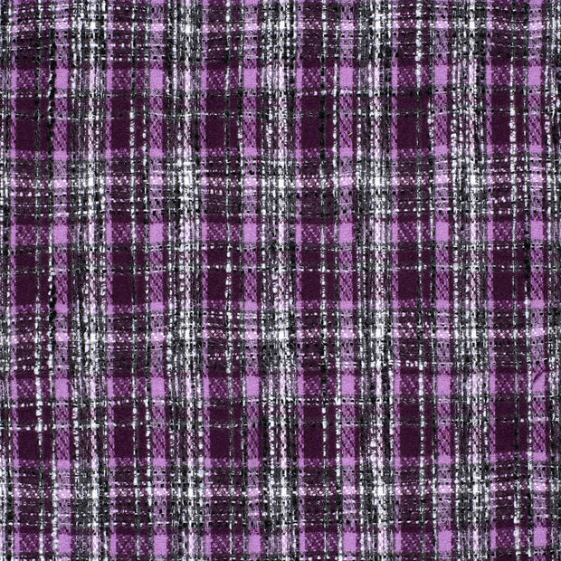 Jacquard fabric Purple texturized 