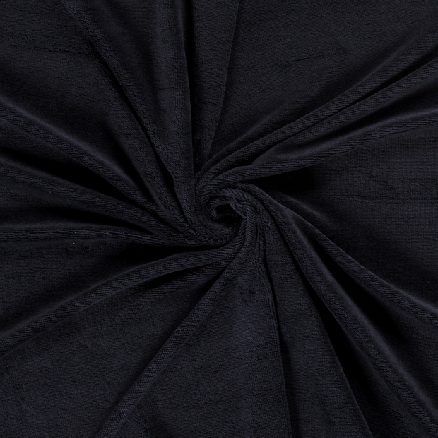 Bamboo Fleece fabric Navy 