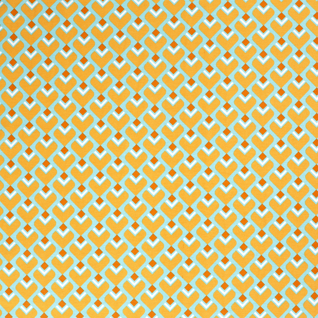 Ottoman fabric Turquoise 