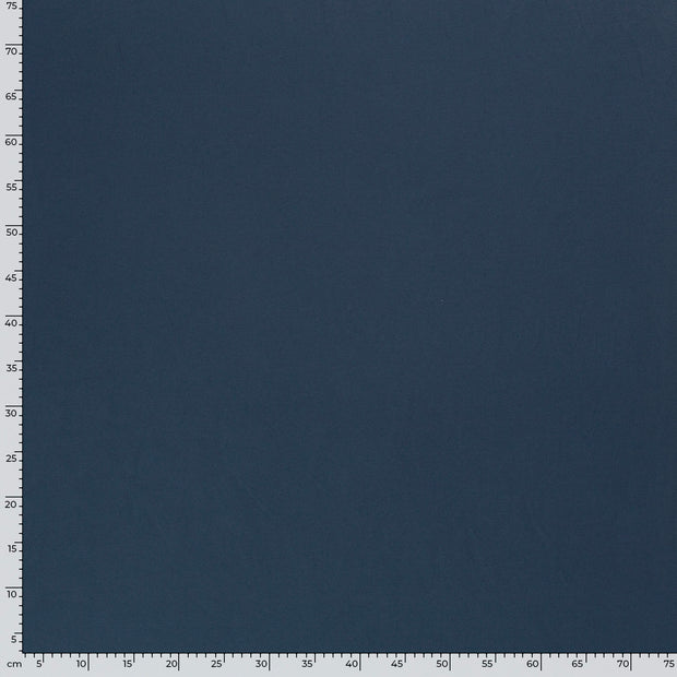 French Terry fabric Unicolour Dark Indigo