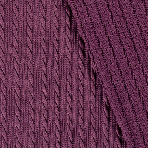Heavy Knit fabric Cable 