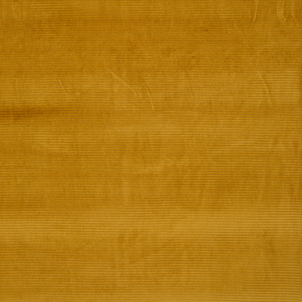 Nicky Velours Rib tissu Ocre mat 