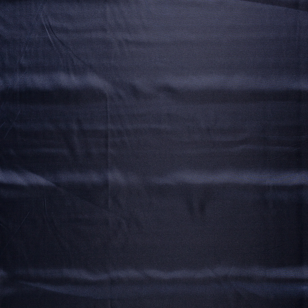 Satin fabric Navy shiny 