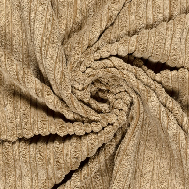 Corduroy 4.5w fabric Unicolour Camel