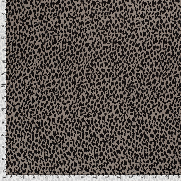 Viscose Twill fabric Panther Light Grey