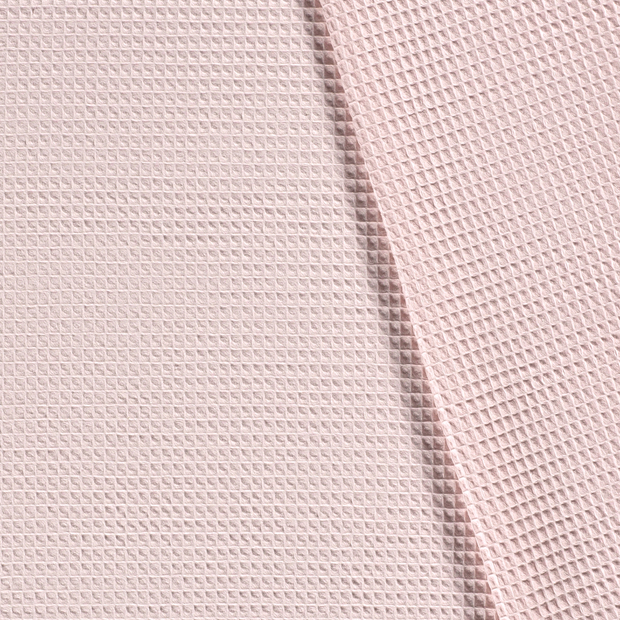 Waffle piqué fabric Unicolour 