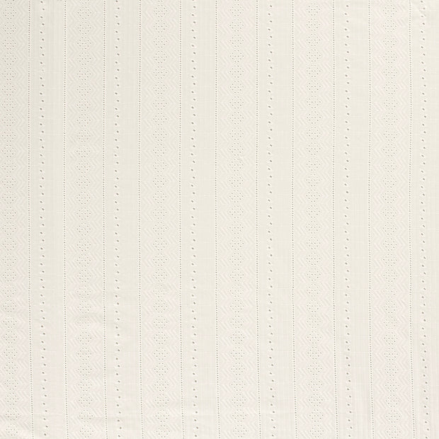 Voile fabrik Wollweiß matt 