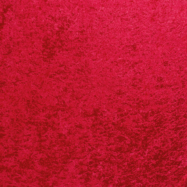 Velours stof Rood schijnend 