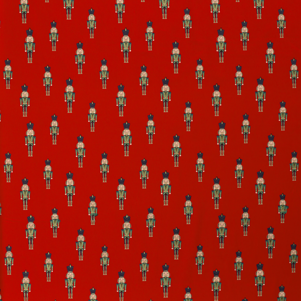 Cotton Poplin fabric Red 
