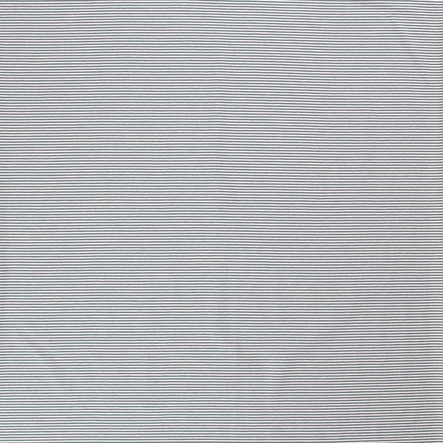 Jersey de Coton Fil Teint tissu Bleu acier doux 