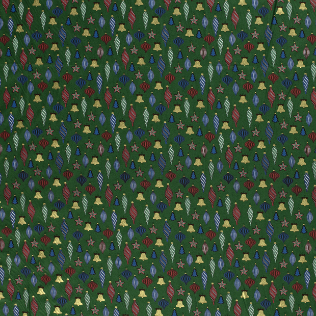 Cotton Poplin fabric Green 