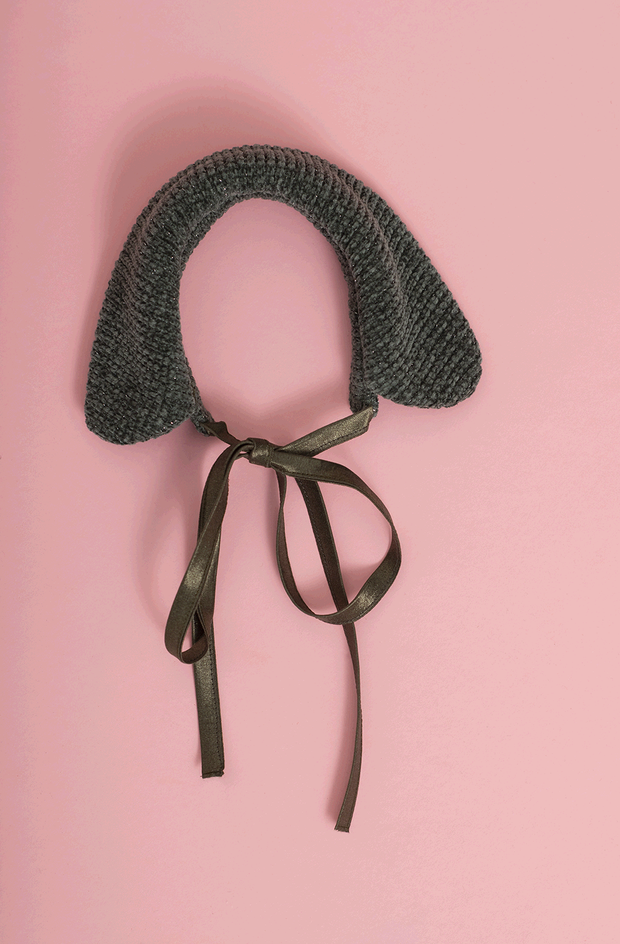 Bouclé fabric Unicolour Petrol