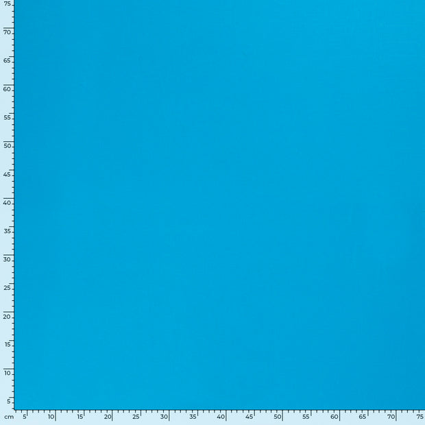 Chiffon fabric Unicolour Aqua