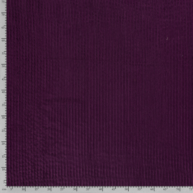 Corduroy 4.5w fabric Unicolour Bordeaux