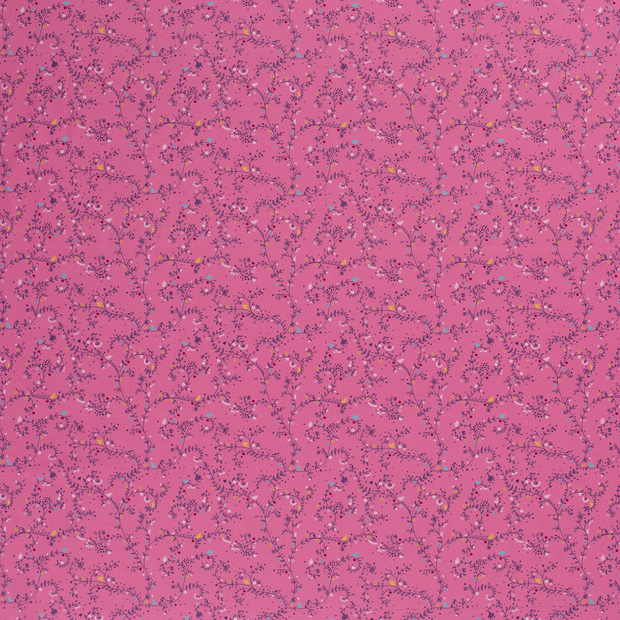 Cotton Poplin fabric Fuchsia matte 