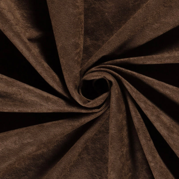 Aloba fabric Unicolour Dark Brown