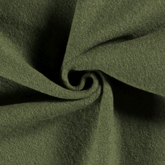 Wool Boucle Unicolour Green