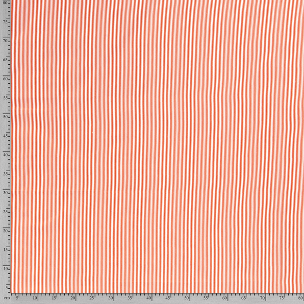 Popeline de Coton tissu rayures imprimé 