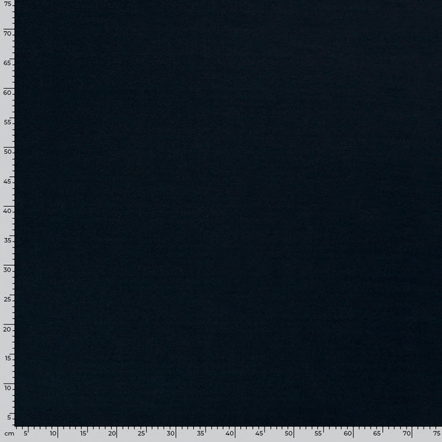 Bengaline fabric Unicolour Navy