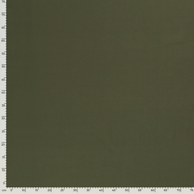 Cotton Jersey fabric Unicolour Khaki Green