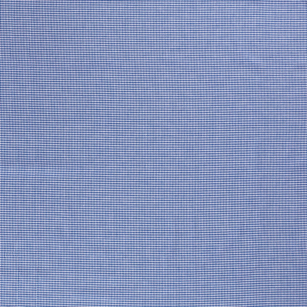 Baumwolle Popeline Yarn Dyed fabrik Königsblau matt 