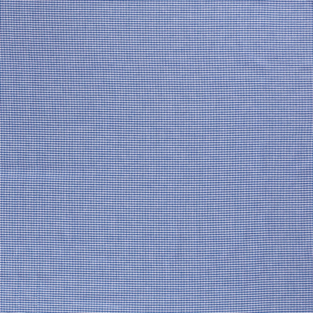 Cotton Poplin Yarn Dyed fabric Cobalt matte 