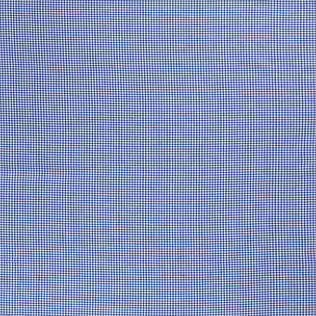 Popeline de Coton Fil Teint tissu Cobalt mat 