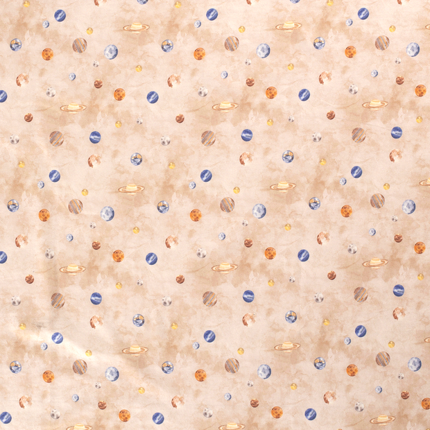 Baumwolle Jersey fabrik Beige weich 