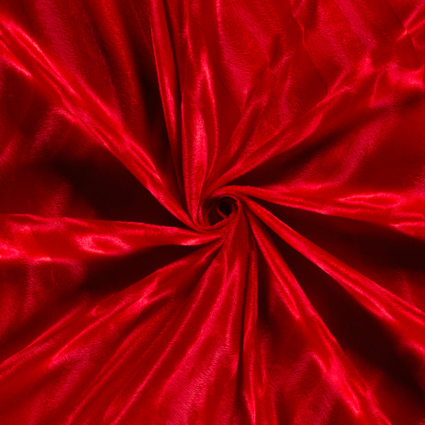 Velours tissu Rouge 