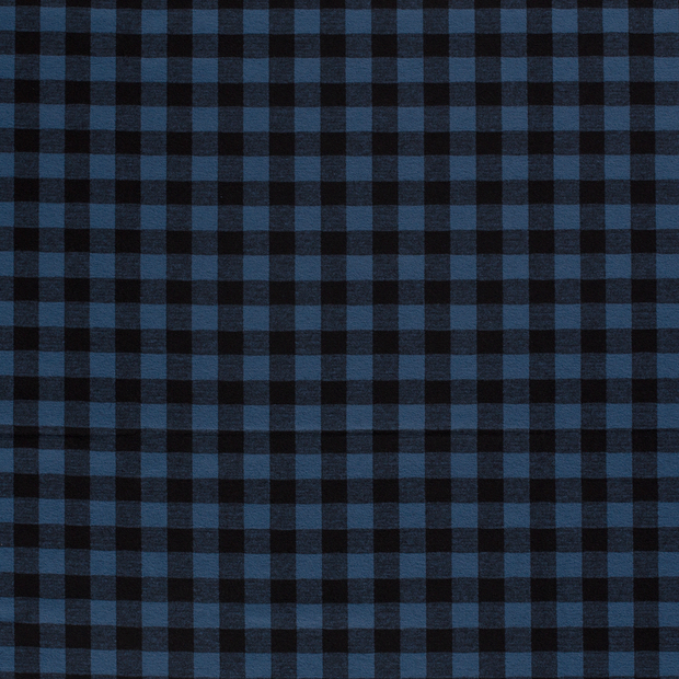 Heavy Knit fabric Indigo matte 