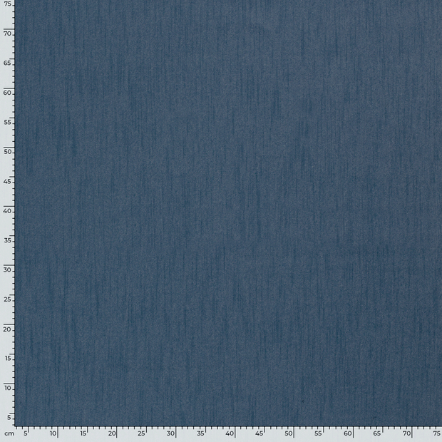 Denim Stretch fabric Unicolour Indigo