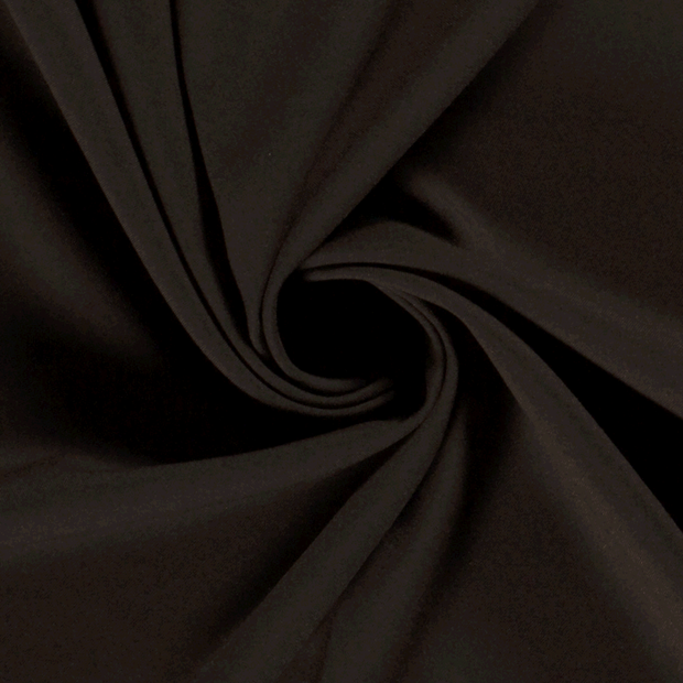 Power Stretch fabric Unicolour Dark Brown