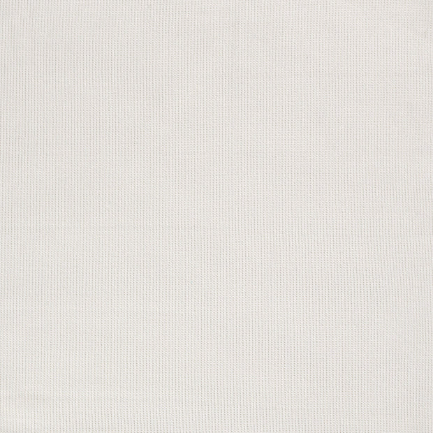 Heavy Knit fabric Off White soft 