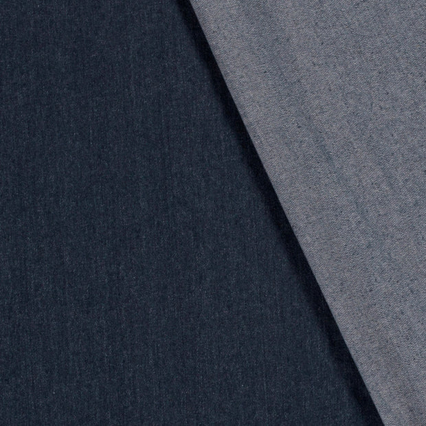 Denim fabric Unicolour pre-washed 