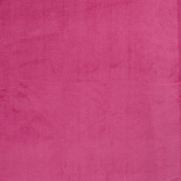 Coral Fleece fabric Fuchsia soft 