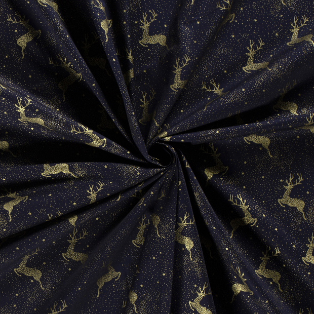 Baumwolle Popeline fabrik Marine bedruckt und foliendruck 